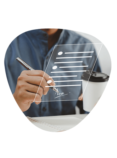 a person who signs electronically